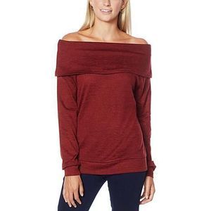 DG2 OFF-THE-SHOULDER SWEAT BEIGE  3X